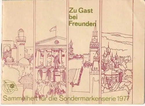 Sammelheft für die Sondermarkenserie 1977 der DSF