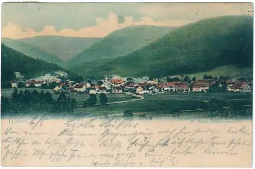 [Ansichtskarte] Ansichtskarte Tabarz 1907. 