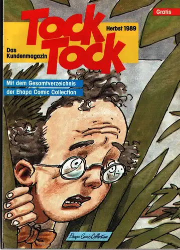 Tock Tock Kundenmagazin Ehapa Verlag Comic-Programm Herbst 1989