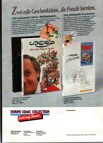 Tock Tock Kundenmagazin Ehapa Verlag Comic-Programm Herbst 1989