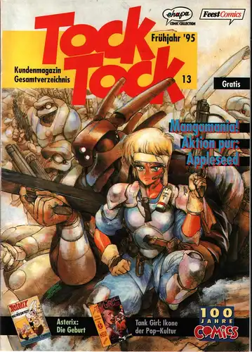 Tock Tock Kundenmagazin Ehapa Verlag Comic-Programm Frühjahr 1995