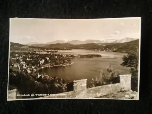 AK Pörtschach am Wörthersee vom Gloriette (Ränder beschnitten)