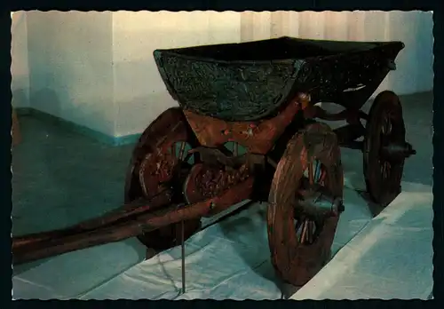 AK  Vognen fra Oseberg / Der Wagen von Oseberg ..... [ D002 ]