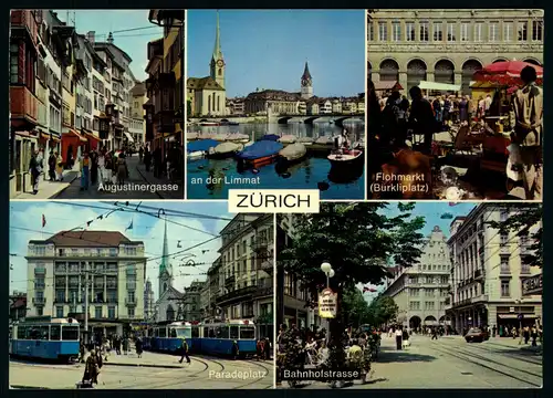 AK   Zürich - 5 Motive ..... [ D090 ]