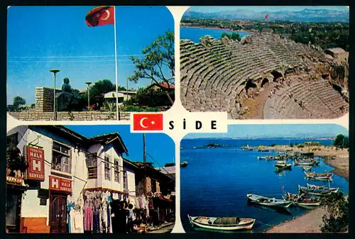 AK   Tarih Cenneti - Side den görünüsler - Side ..... [ D091 ]