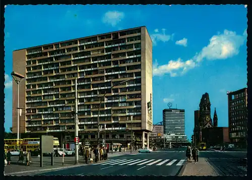 AK  Berlin - Hardenbergstraße mit DOB Hochhaus ..... [ D120 ]