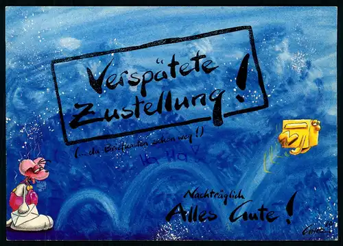 AK   Diddl : Verspätet Zustellung ..... [ D139 ]