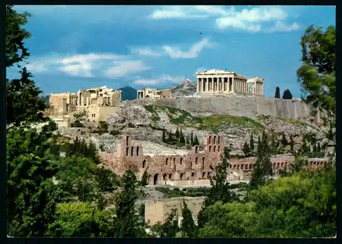 AK   Athen - Blick auf die Acropolis ..... [ D183 ]