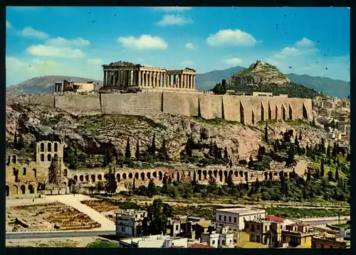 AK   Athen - Blick auf die Acropolis vom Philopappos  ..... [ D185 ]