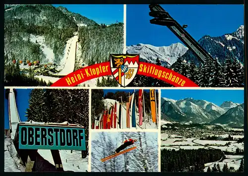 AK   Heini - Klopfer Skiflugschanze : Oberstdorf ..... [ D209 ]