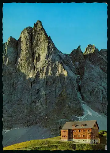 AK   Falkenhütte ( Adolf - Sortier - Hütte ) gg Lalidererspitze - Karwendel ..... [ D264 ]