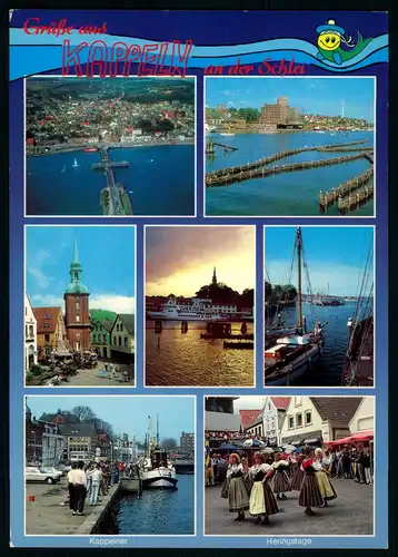 AK   Kappeln an der Schlei - 7 Motive ..... [ D289 ]