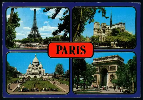 AK   Paris - 4 Motive ..... [ D314 ]