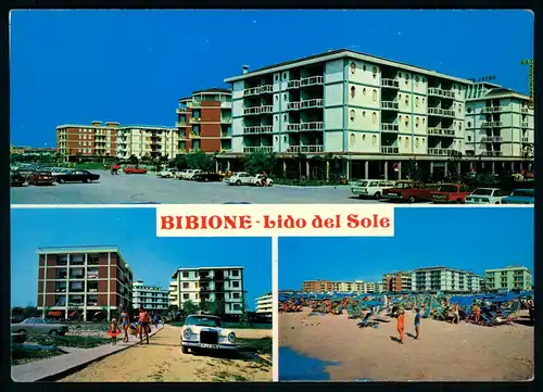 AK   Bibione - La spiaggia / der Strand - Fraktion San Michele al Tagliamento ..... [ D318 ]