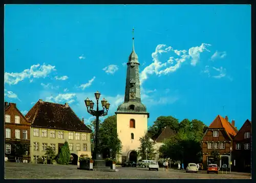AK   Glückstadt / Elbe - Markt mit Kirche ..... [ D340 ]