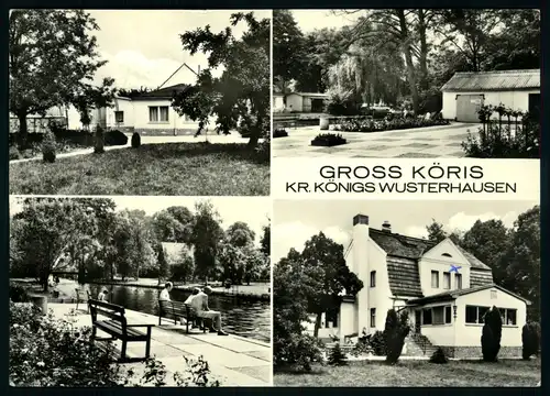 AK   Groß Köris ( Kreis königs Wusterhausen ) : Betriebsferienheim VEB Wohnungsverwaltung Berlin - Friedrichshain ..... [ D348 ]