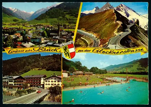 AK   Bruck mit Fuschertal - Cafe + Gasthof Lukashansl ..... [ D386 ]