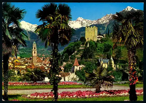 AK    Merano Panorama - Meran Ansicht ..... [ D398 ]