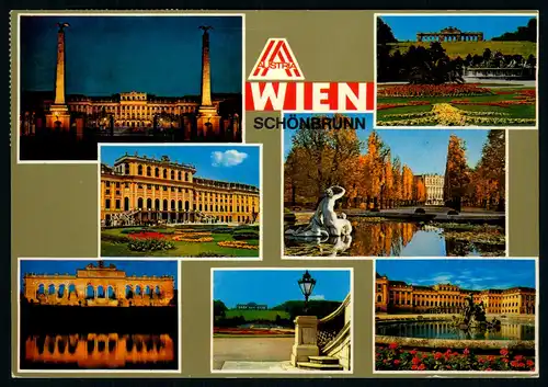 AK   Wien : Schloß Schönbrunn , Gloriette ..... [ D443 ]