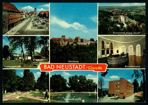 AK   Bad Neustadt an der Saale - 8 Motive ..... [ D524 ]