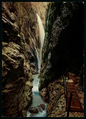 AK  Höllentalklamm - Großer Wasserfall ..... [ D546 ]