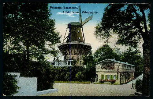 AK   Potsdam : Sansseouci - Historische Windmühle ..... [ D616 ]