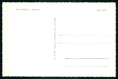 AK   Hischfütterung - Seehaus ..... [ D617 ]