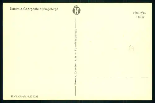 AK   Zinnwald - Georgenfeld / Erzgebirge ..... [ D629 ]