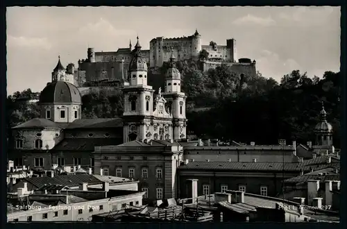 AK  Salzburg - Festung + Dom ..... [ D633 ]