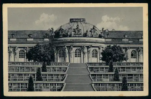 AK  Potsdam : Schloß Sanssouci ..... [ D637 ]
