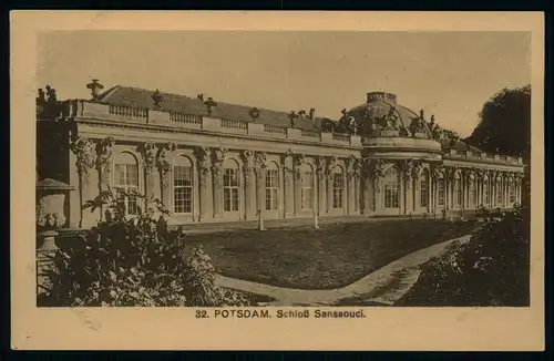 AK  Potsdam - Schloß Sanssouci  ..... [ D643 ]