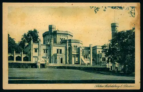 AK   Schloß Babelsberg - Potsdam  ..... [ D644 ]