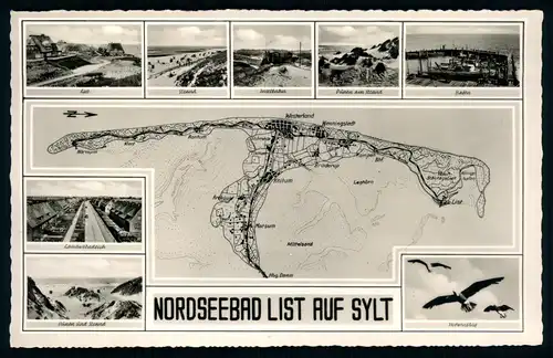 AK   Nordseebad List auf Sylt ..... [ D660 ]