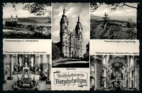 AK   Wallfahrtskirche Vierzehnheiligen - Bad Staffelstein ..... [ D671 ]