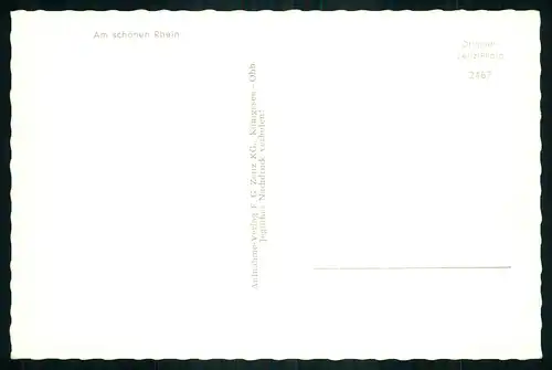 AK   Burgen am Rhein ..... [ D676 ]