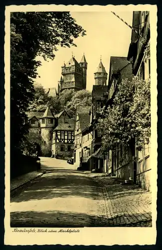 AK    Braunfels - Blick zum Marktplatz ..... [ D686 ]