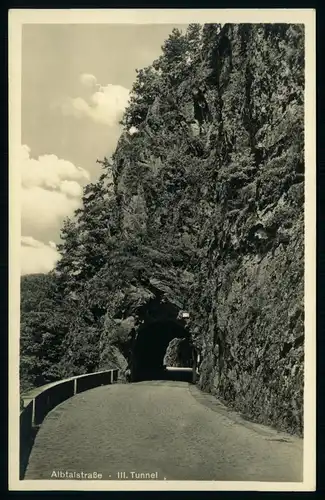 AK    Albtalstraße Albbruck - St. Blasien / III. Tunnel ..... [ D690 ]