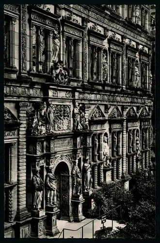 AK    Schloss Heidelberg - Fassade vom Otto Heinrichsbau ..... [ D700 ]