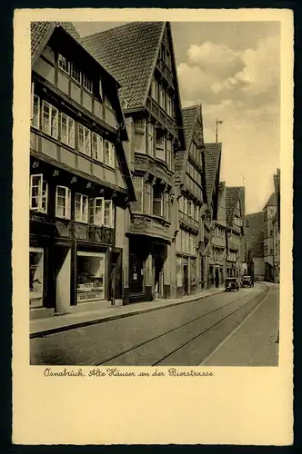 AK    Osnabrück - Alte Häuser an der Bierstrasse ..... [ D715 ]