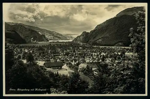 AK    Stans - Bürgenberg mit Kollegium ..... [ D737 ]