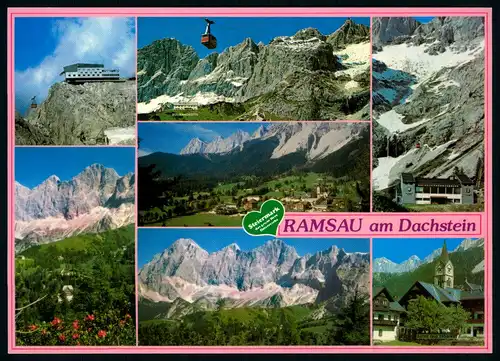 AK   Ramsau am Dachstein - Das Sonnenplateau am Fuße der Dachsteinsüdwände ..... [ D821 ]