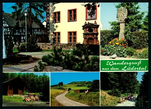 AK   Ferien im Lüdertal - Grossenlüder im Fuldaer Vogelsberg ..... [ D836 ]