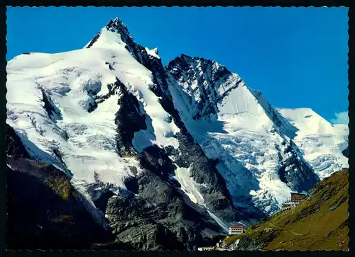 AK    Großglockner Hochalpenstraße - Blick von der Franz Josefs Höhe zum Großglockner ..... [ D864 ]