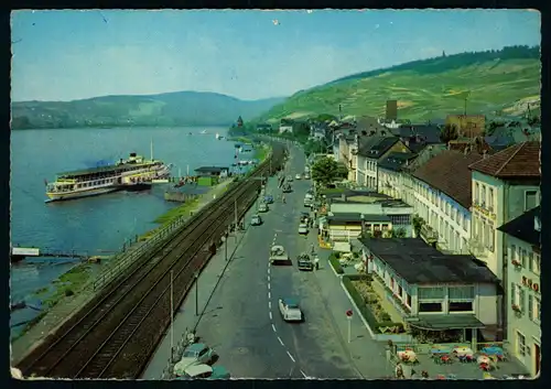 AK   Rüdesheim am Rhein - Rheinstraße ..... [ D869 ]