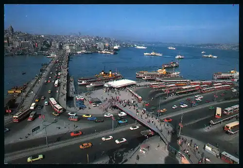 AK   Istanbul - Galata köprüsü / Galata Brücke ..... [ D876 ]
