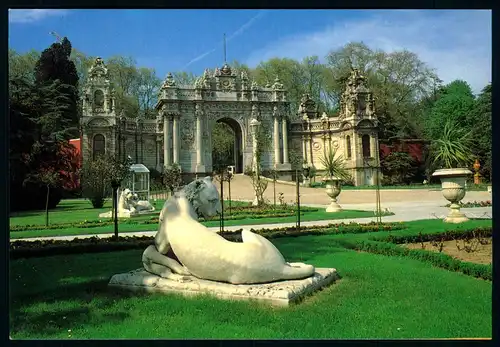 AK   Istanbul -  ve Saheserleri / Dolmabahce saray kapisi / Das Dolmabahcetor ..... [ D881 ]
