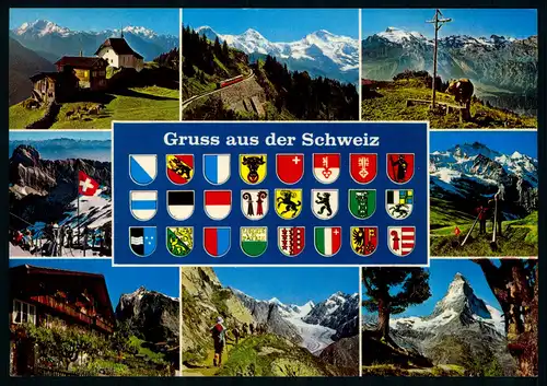 AK   Schweiz - mehrere Kantone + Motive ..... [ D884 ]