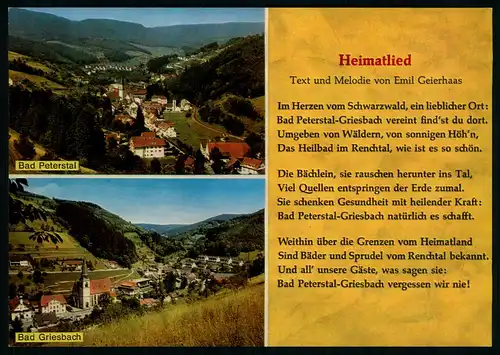 AK    Bad Peterstal - Griesbach ..... [ D900 ]