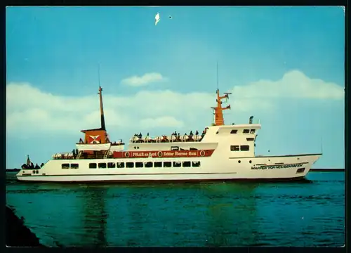 AK    Hochseeschiff Seebäderdienst Reederei Heiligenhafen ..... [ D914 ]