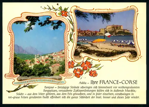 AK    Corse / Korsika - die Berge / der Strand ..... [ D939 ]
